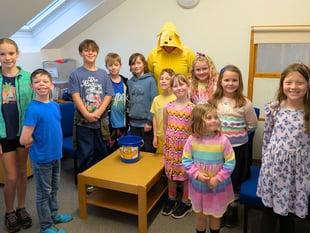 Sandford pupils raise £100 for Children in Need