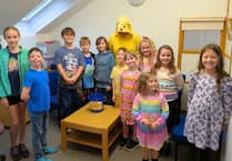 Sandford pupils raise £100 for Children in Need