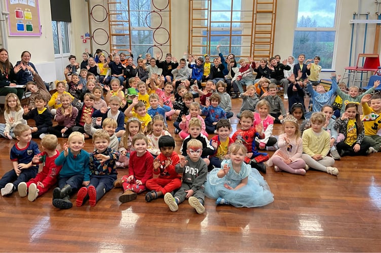 Pupils enjoyed the day of fundraising for Children in Need