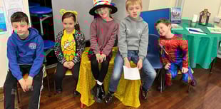 Local school’s penny mile raises £180 for Children in Need