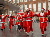 Get your Christmas off to a flying start with Exeter’s Santa Run
