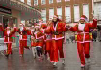 Get your Christmas off to a flying start with Exeter’s Santa Run