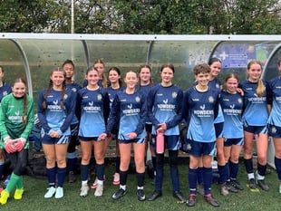 Crediton Youth FC U15 girls thrash Newton Fire 7-1