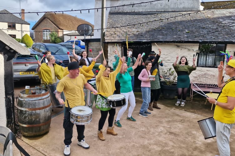 Crediton Samba Band will perform at Christmas in Crediton this year.
