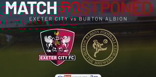 Exeter City v Burton Albion Match Postponed
