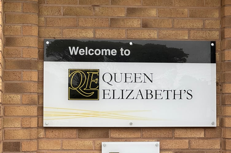 The Sixth Form Hub at Q E School in Crediton has received a makeover.  AQ 5160
