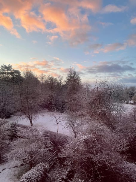 Snow transforms Dartmoor to a winter wonderland.