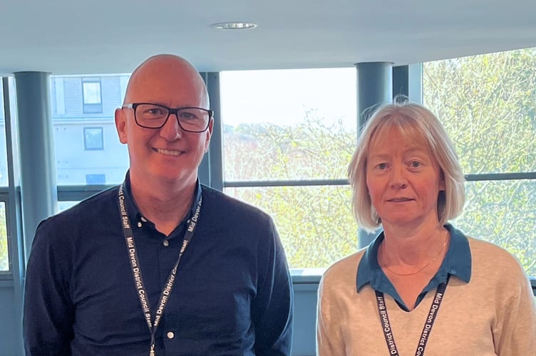 Peter Whateley and Diane Carne