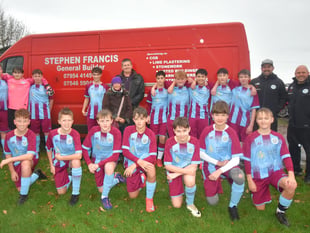 New sponsored kit for Copplestone United Lions