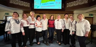Ukrainian choir debut at Day of Wellness
