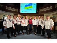 Ukrainian choir debut at Day of Wellness
