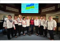 Ukrainian choir debut at Day of Wellness