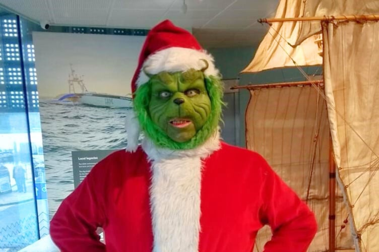 The fictional Dr Seuss character will help 'anyone still struggling to find their festive cheer'