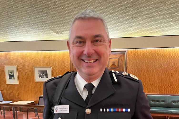 Chief Constable James Vaughan