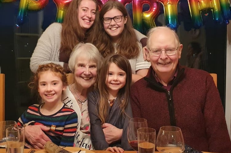 Hospiscare provided care to Trevor (far right) last Christmas. He passed away peacefully on Boxing Day 2024.