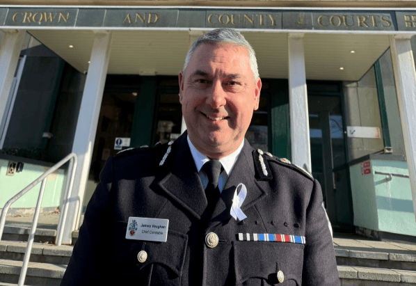 Chief Constable, James Vaughan