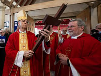 Catholic bishop installed in Plymouth after three years