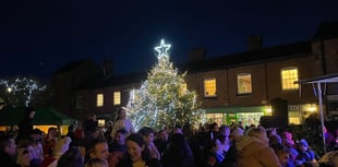 Community gathers for festive Christmas lights switch-on
