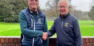 Challenging weather at Downes Crediton GC
