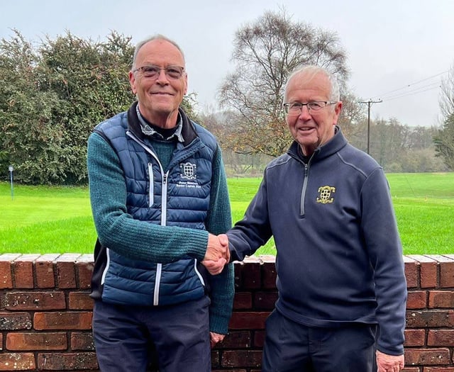 Challenging weather at Downes Crediton GC
