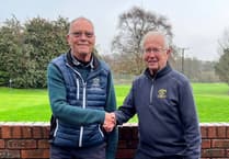 Challenging weather at Downes Crediton GC