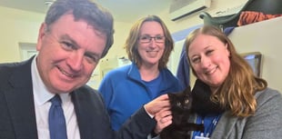 MP visits RSPCA animal shelter