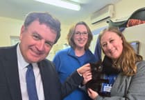 Crediton's MP visits RSPCA animal shelter