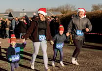 Joggers jingled all the way for Hospiscare