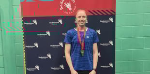 Sarah wins National Badminton Champion title
