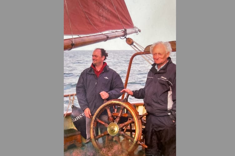 Thom and Mike on Mike’s 70th.