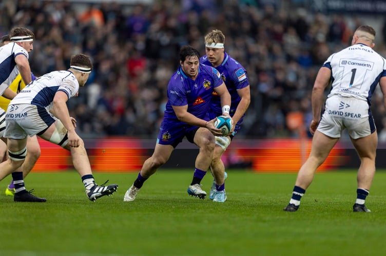 Georgian prop Bachuki Tchumbadze will make his European debut for Exeter Chiefs against the Cheetahs on Sunday