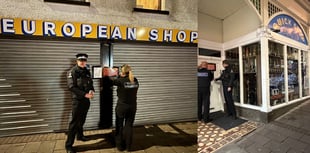 Two Exeter shops with crime links closed for selling illegal tobacco
