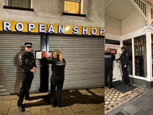 Two Exeter shops with crime links closed for selling illegal tobacco
