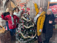 4,000+ visited Crediton Christmas Tree Festival
