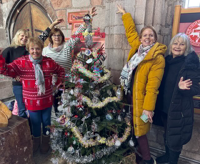 4,000+ visited Crediton Christmas Tree Festival
