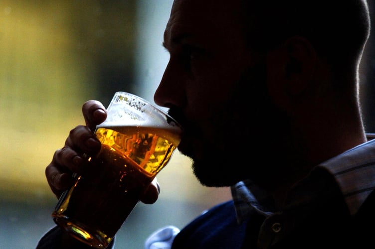 Almost 100 alcohol-specific deaths recorded in Devon