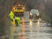Week of storms caused thousands of potholes and flooded properties
