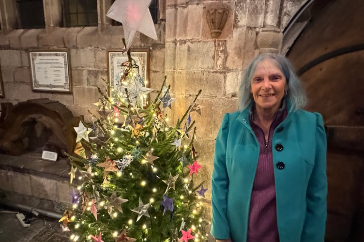 The Crediton Arts Centre tree.  AQ 9651
