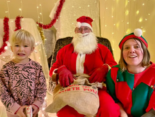 Village holds Christmas fair in aid of Spreyton Primary School