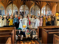 Nativity was staged in Morchard Bishop Church
