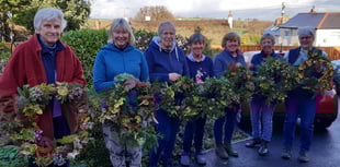 Christmas party for Tedburn St Mary WI

