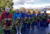 Christmas party for Tedburn St Mary WI