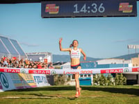 Triple gold European medals for Devon running star