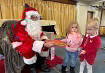 Father Christmas visits Toddler Group