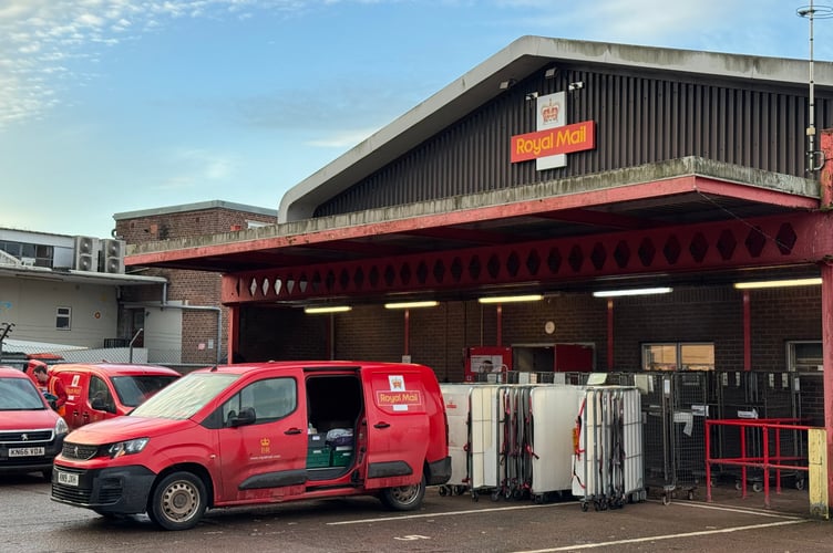 The Crediton Royal Mail Sorting Office.  AQ 0393
