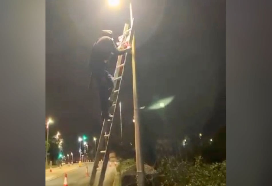 Flag removal on Exeter road could cost £6,000