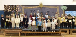 Children shone on stage for A Wriggly Nativity

