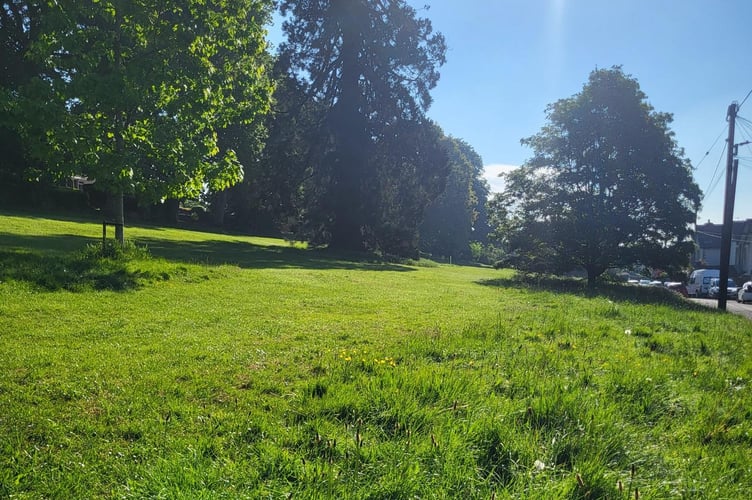 Peoples Park in Crediton.
