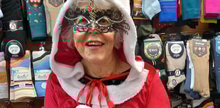 When Mother Christmas visited Crediton
