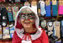 When Mother Christmas visited Crediton